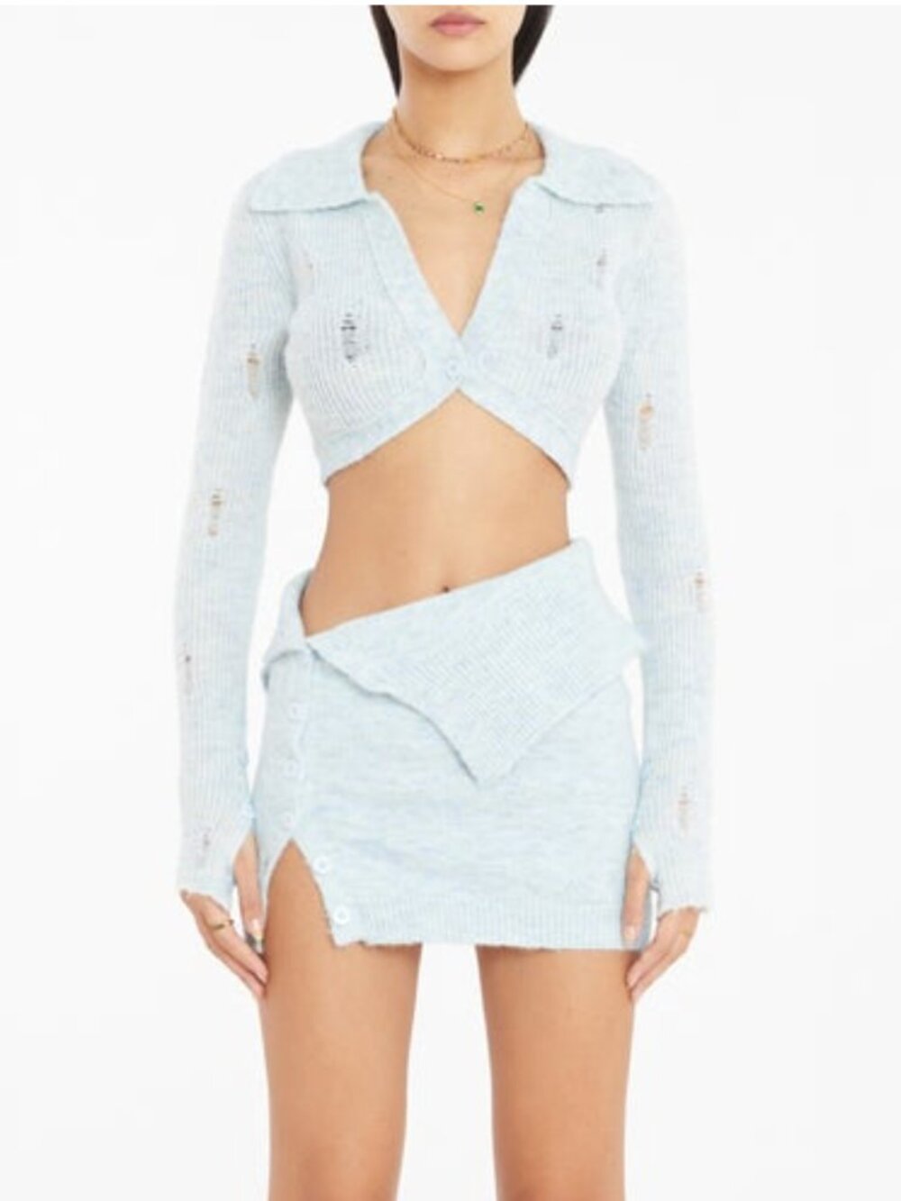 RUVE KAVU top | Size: S | Color: Baby Blue